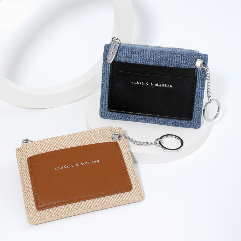 Ví nữ TAILIAN Yasu nhỏ gọn kèm móc khoá tiện lợi